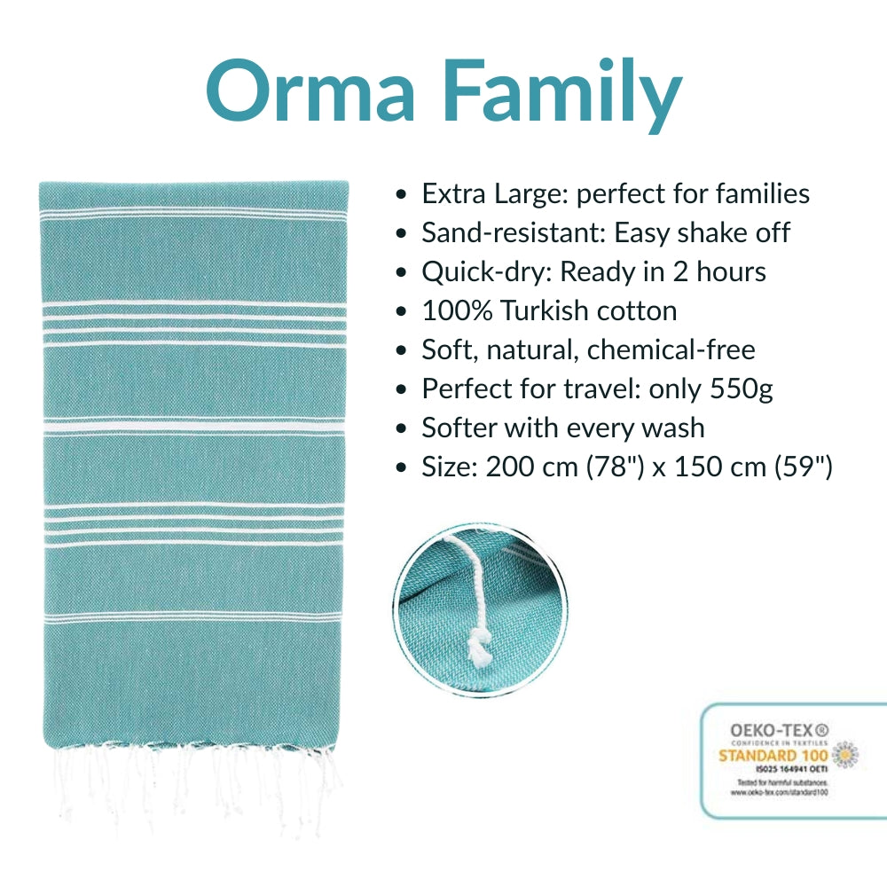 Orma Family Beach Towel