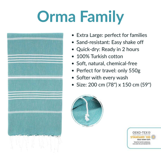 Orma Family Beach Towel