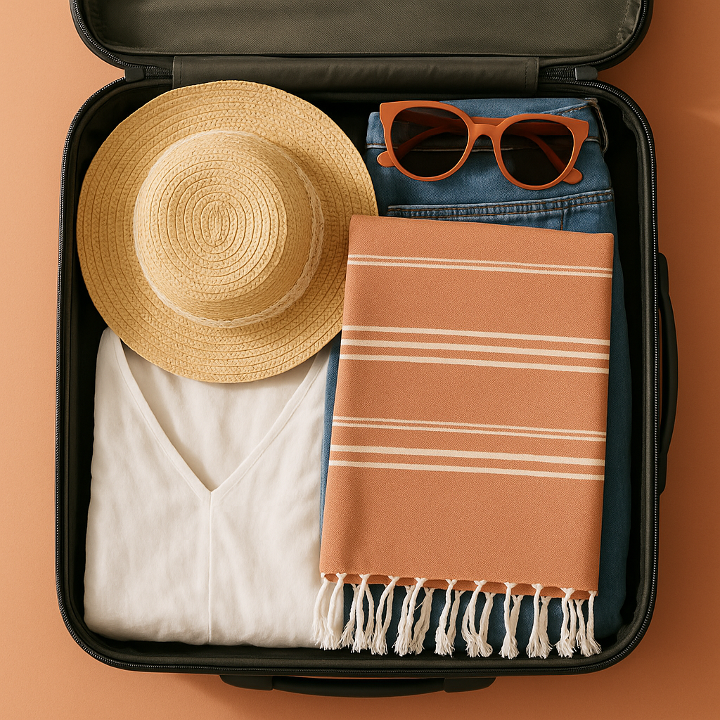 Orma Coast Beach Towel